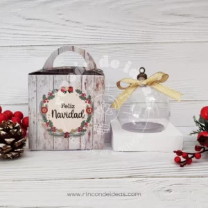 Cajas navideñas: Especial para bolas de navidad