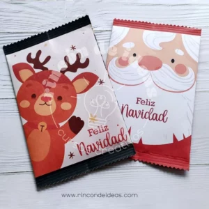 Chip bag navideños