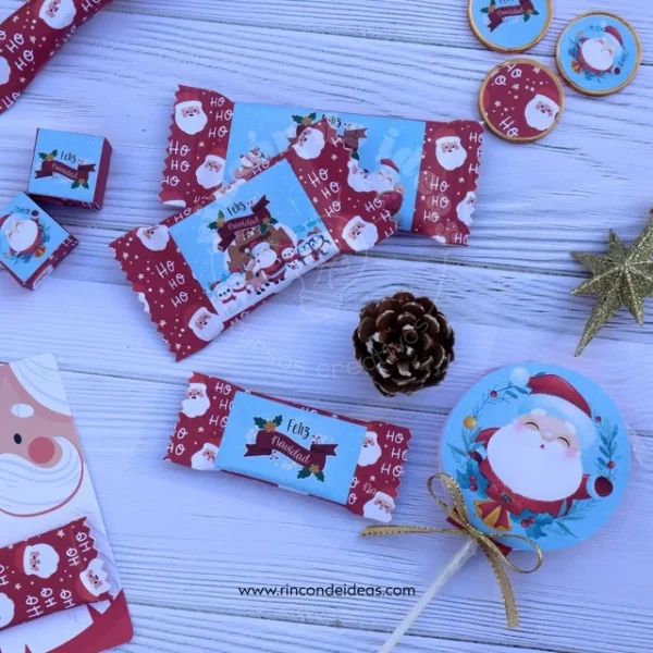 Kit imprimible de golosinas navideñas — foto 5