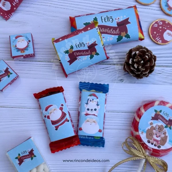 Kit imprimible de golosinas navideñas — foto 10