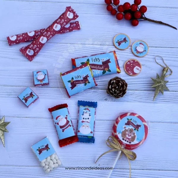 Kit imprimible de golosinas navideñas — foto 11