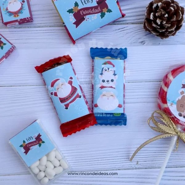 Kit imprimible de golosinas navideñas — foto 13