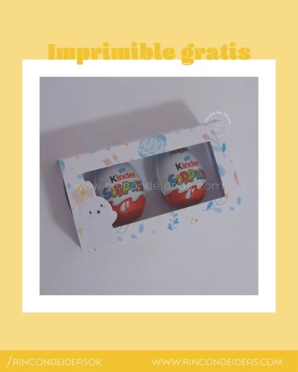 Caja para dos huevos de pascua — foto 1