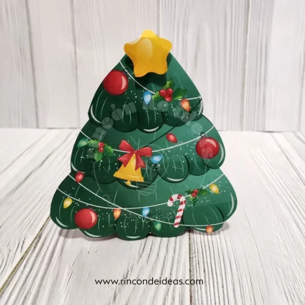 Mini arbolitos: Caja triangulo — foto 5
