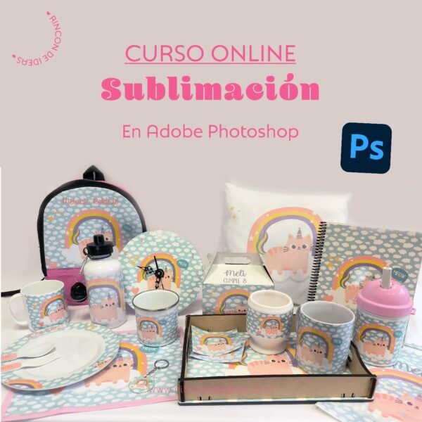 Portada de Sublimación en Photoshop
