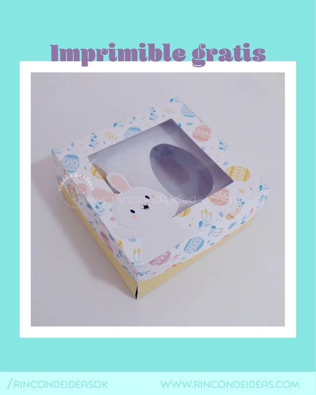 Caja Explosiva para Huevo de Pascua