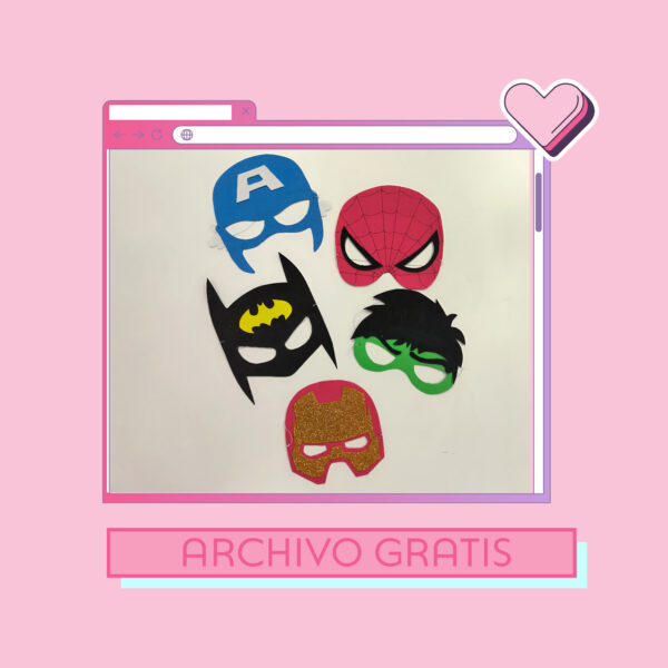 Caretas de Superhéroes