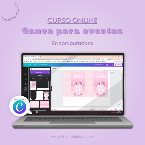 Portada de Canva para Eventos: Versión PC
