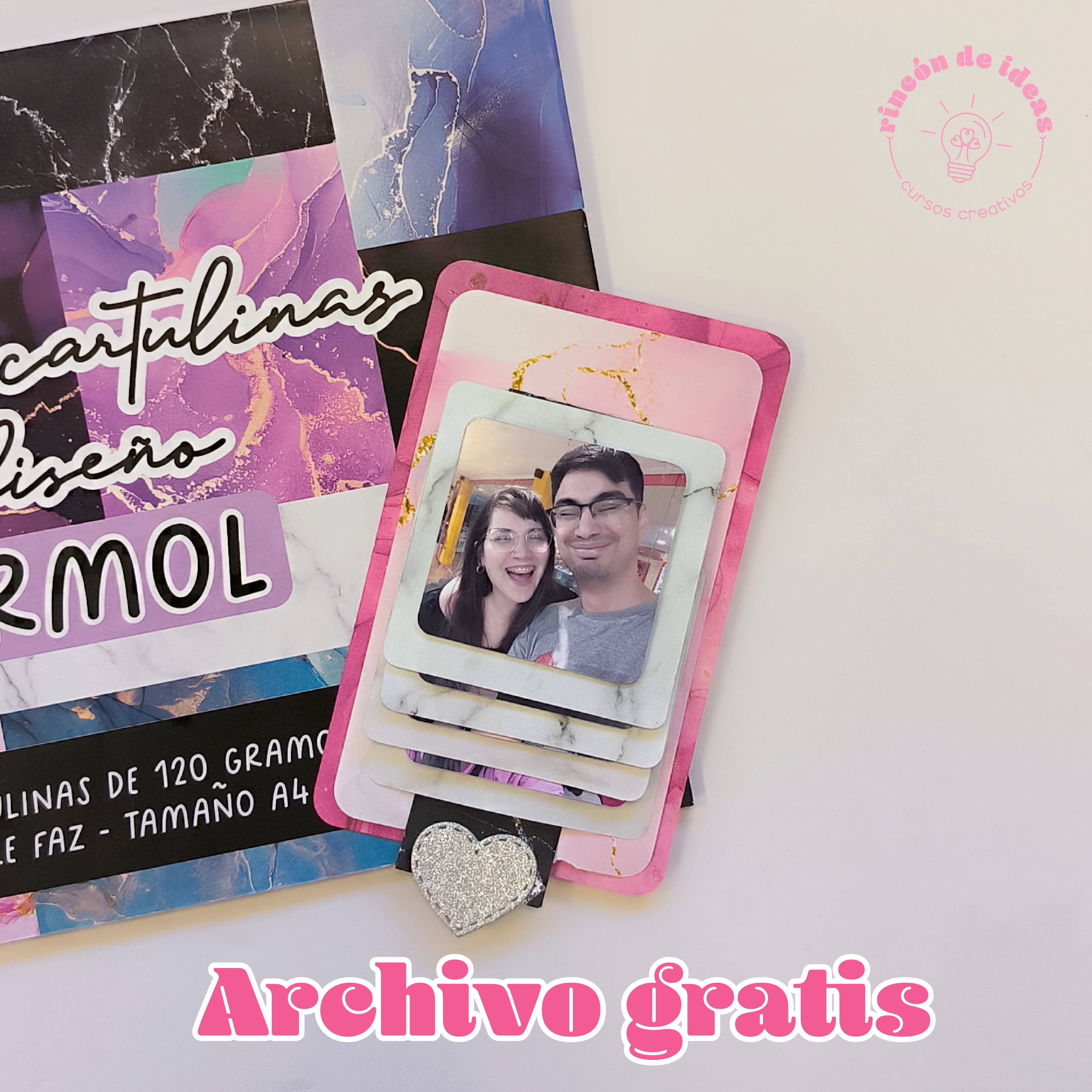 Plantilla gratis tarjeta corrediza