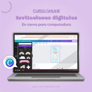 Curso de Invitaciones Digitales en Canva PC