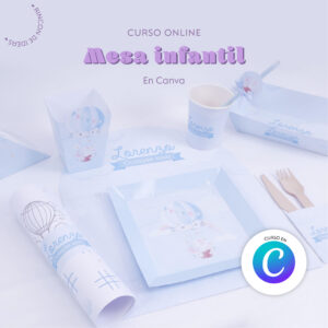 Curso Online Mesa Infantil en Canva