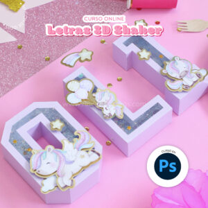 Letras 3D Shaker en Photoshop