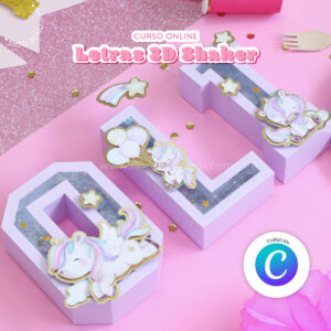 Letras 3D Shaker en Canva