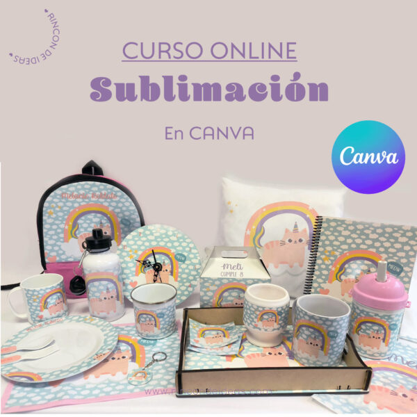 Portada de Sublimación en Canva