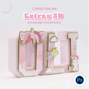 Letras 3D en Photoshop