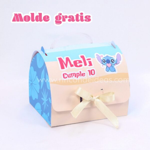 Molde gratis de caja para taza A4 | PNG para personalizar