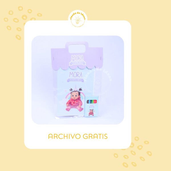 Kit para pintar: Bolsa y Caja GRATIS