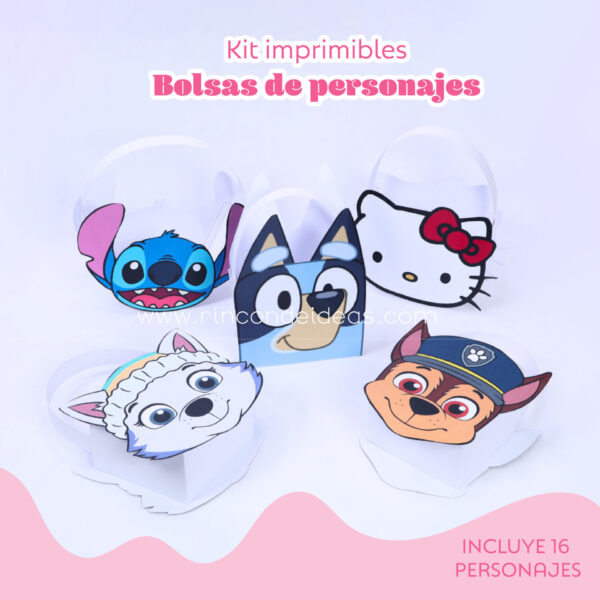 Bolsa de personajes — foto 1