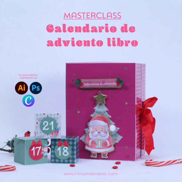 Portada de Calendario de Adviento Libro