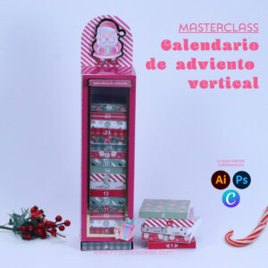 Calendario de Adviento Vertical