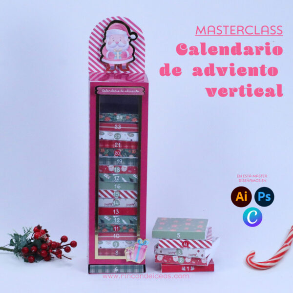 Portada de Calendario de Adviento Vertical