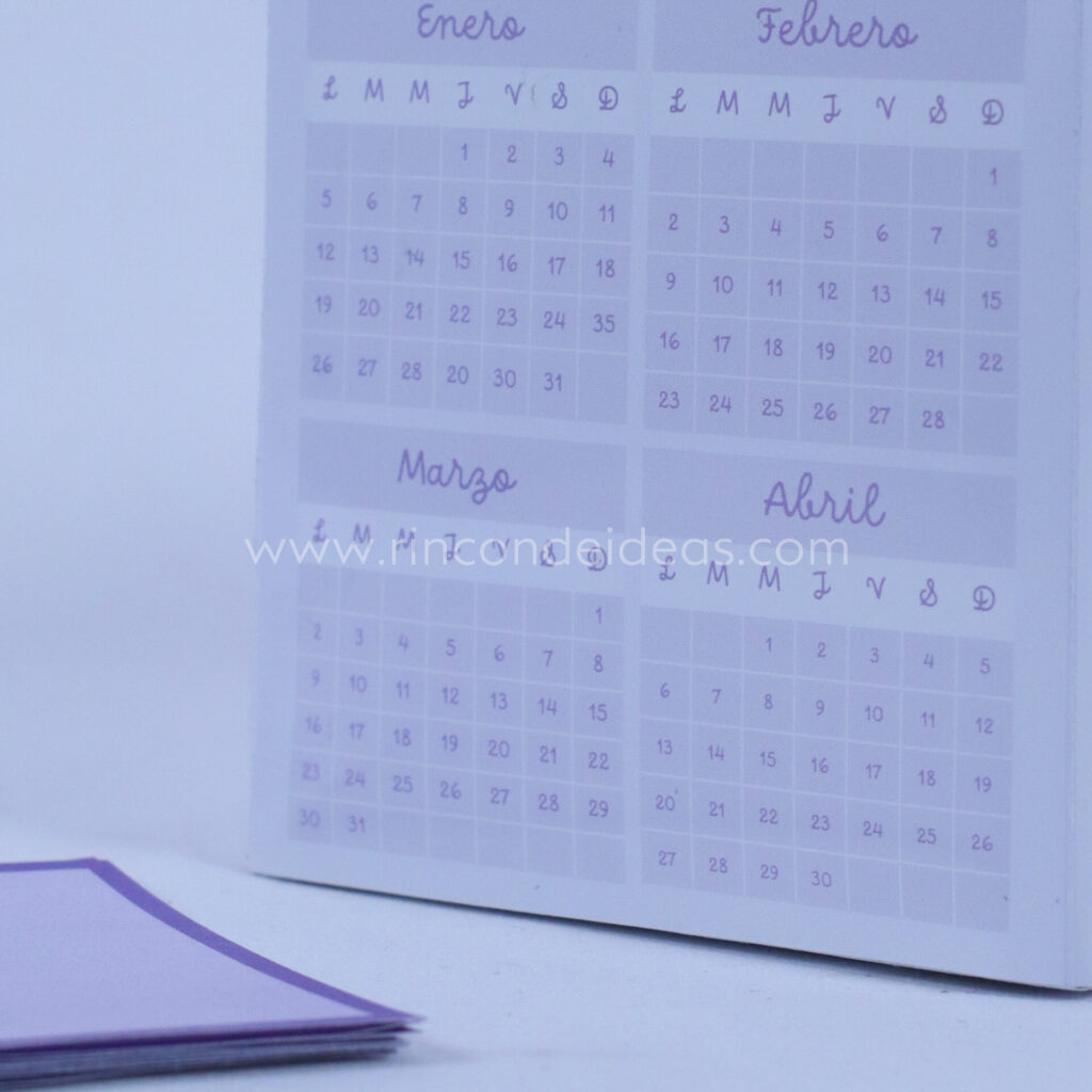 Calendarios creativos en Canva — foto 10