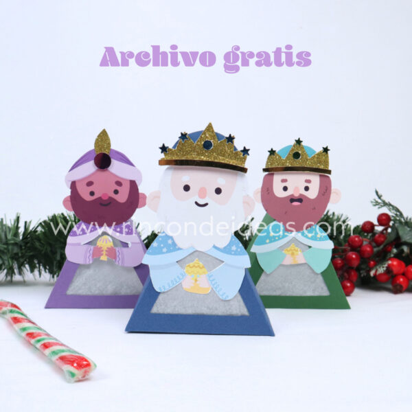 Cajita reyes magos