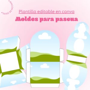 Plantilla editable para pascua