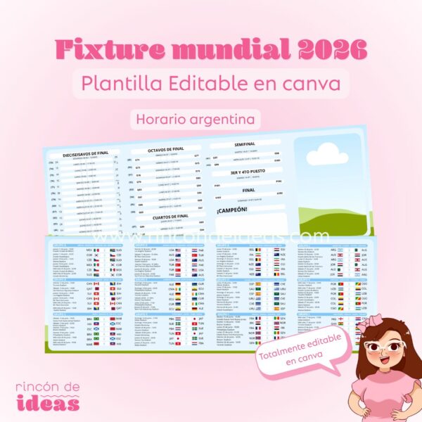 Fixture mundial 2026 argentina — foto 1