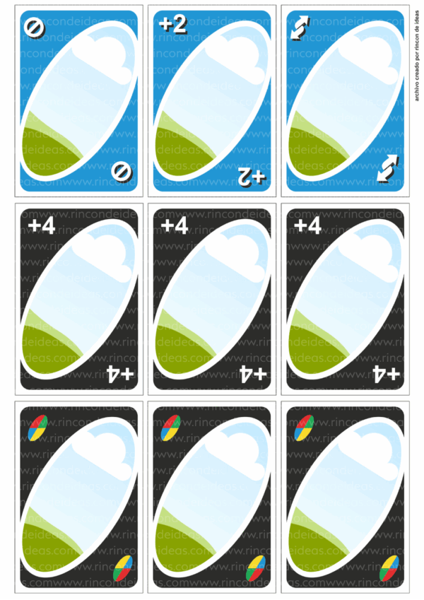 Cartas de uno editables — foto 3