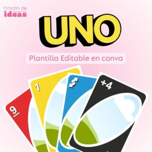Cartas de uno editables
