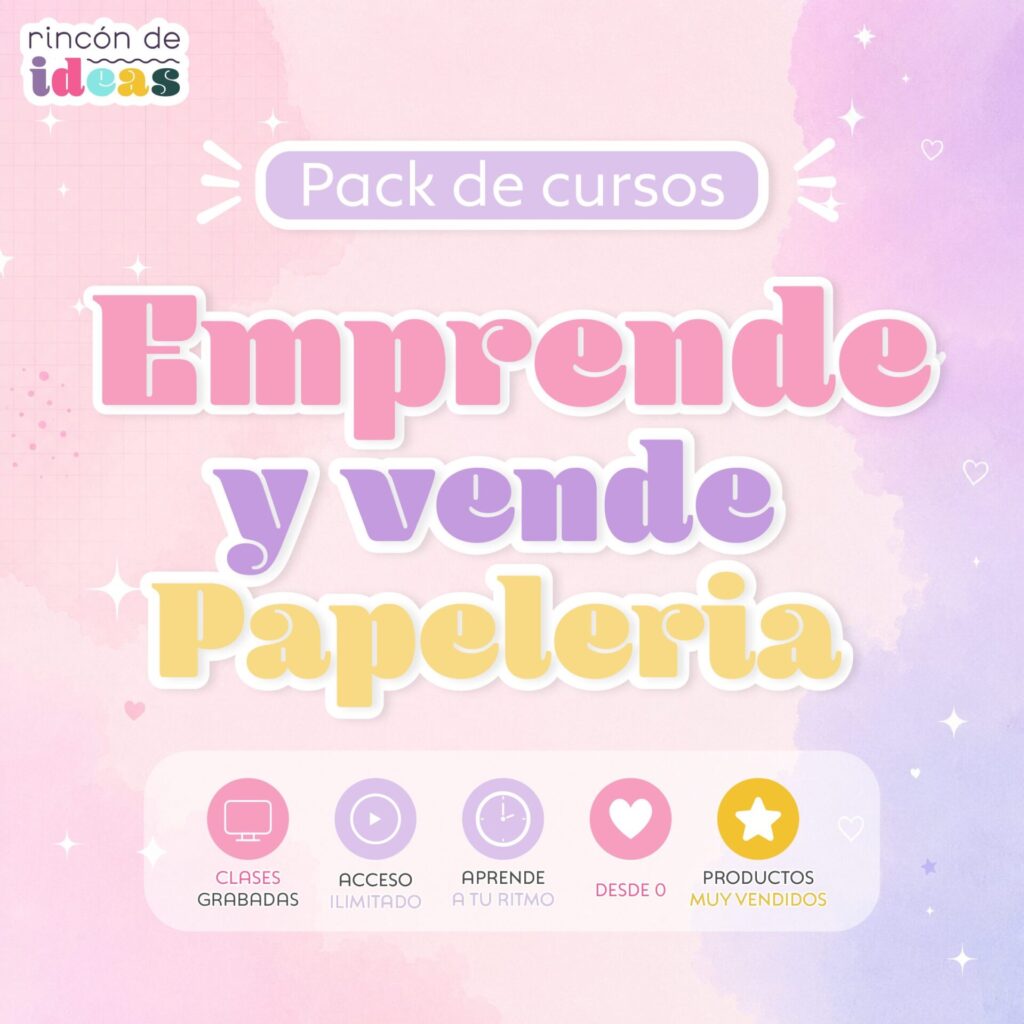 Pack inicial Emprendé en Papelería Creativa — foto 1