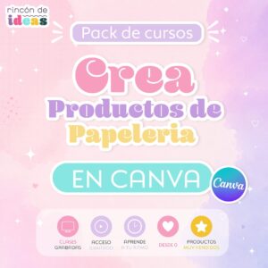 Pack Papelería Creativa en Canva