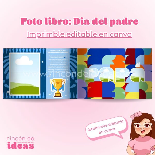 fotolibro editable: dia del padre — foto 7