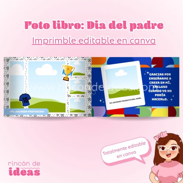fotolibro editable: dia del padre — foto 6