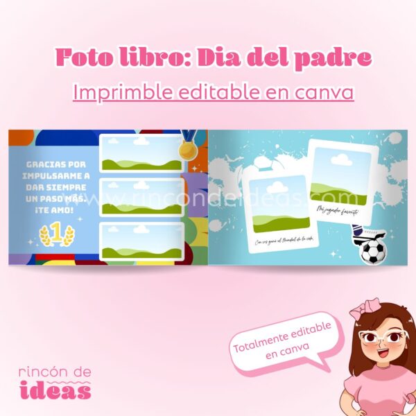fotolibro editable: dia del padre — foto 5
