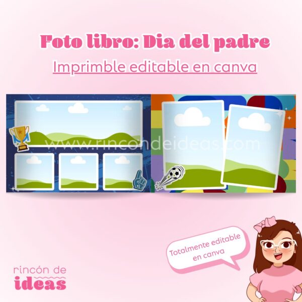 fotolibro editable: dia del padre — foto 4