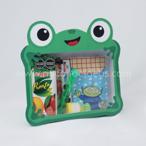 Kit Imprimible Caja pizarra Lily Pad — foto 4