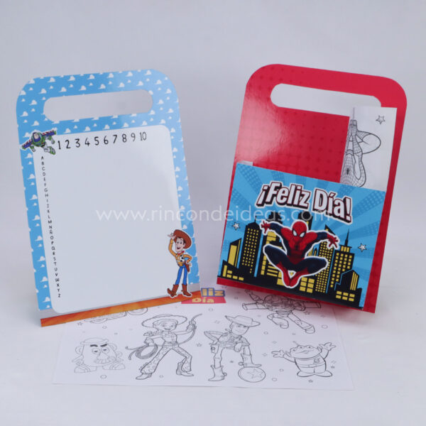 kit imprimible: pizarra con bolsillo dia del niño | 5 diseños — foto 9