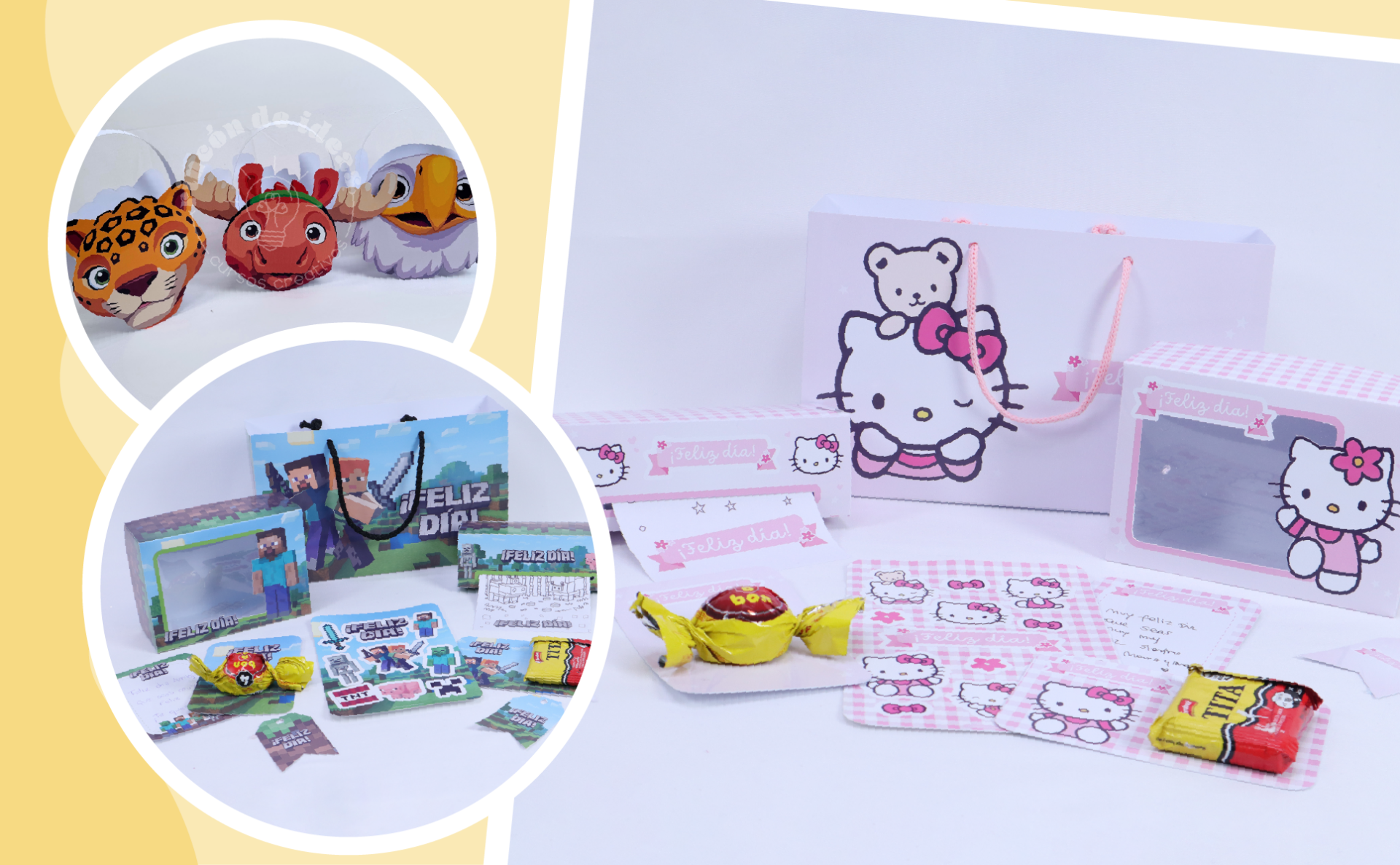 ¡Kit imprimible para el dia del niño!