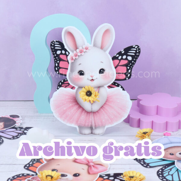 Personajes con mariposas imprimibles VIRAL gratis | PDF A4