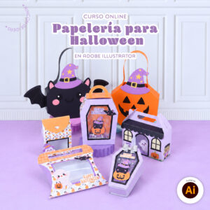 Curso de Papelería para Halloween en Illustrator